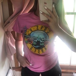Pink Guns N’ Roses Shirt